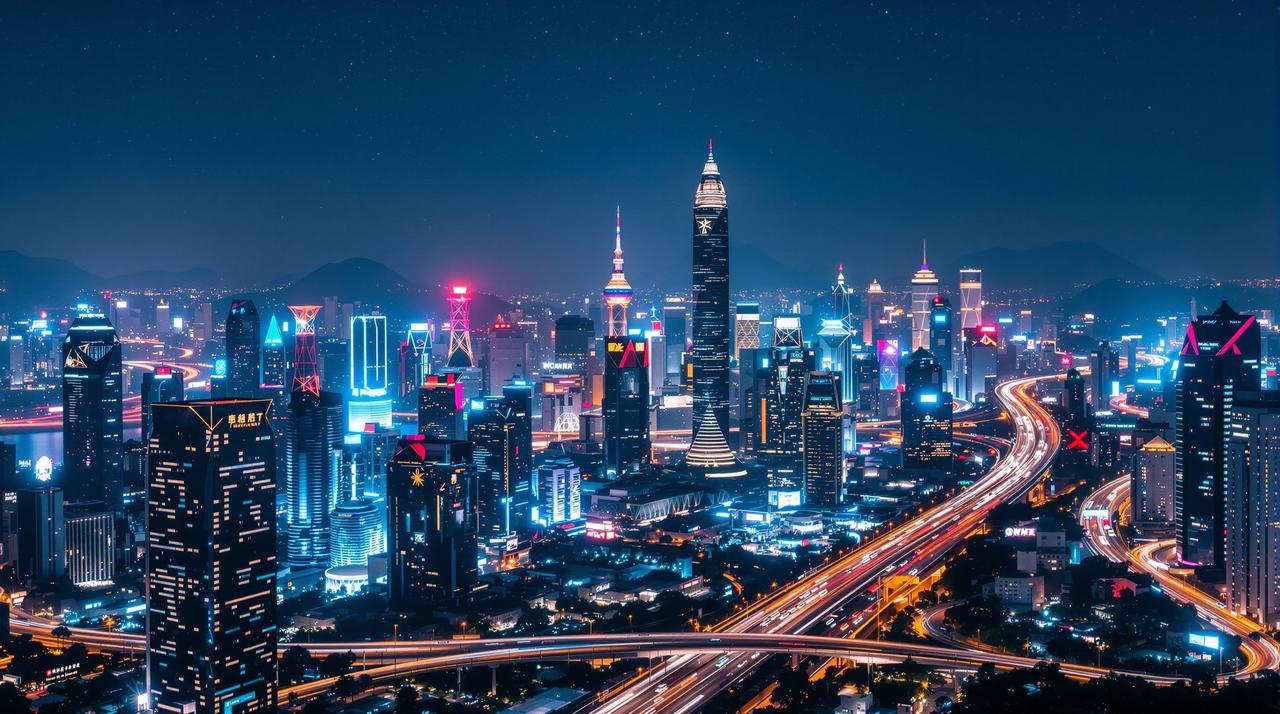 私密影院 - 城市夜景延时摄影 投稿封面